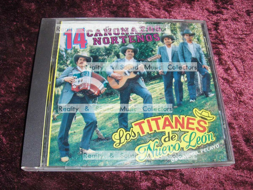 Titanes De Nuevo Leon 14 Norteñas Cd De Coleccion (Usado)