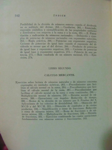 Aritmetica Y Calculo Mercantil 1er Año Escuelas De Comercio
