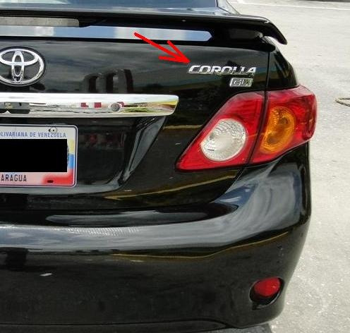 Imagen 3 de 4 de Emblemas Toyota Cromados Nuevos!!!