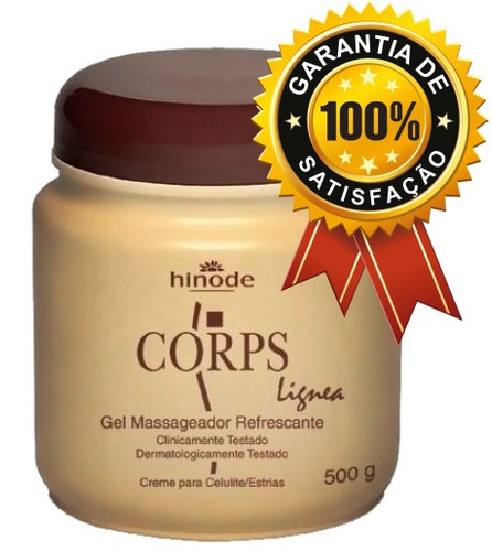 Gel Corps Redutor De Medidas Queima Gordura Hinode 500g