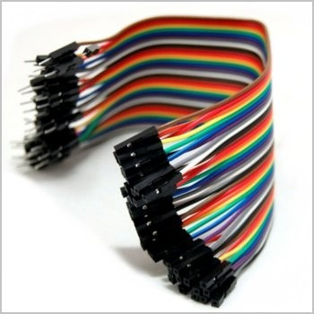 Kit 40 Cables Macho-hembra 40 Proto Board Arduino, Avr, Pic