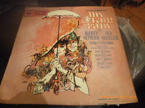 Vinilo Lp De My Fair Lady - -audrey Rex (u396
