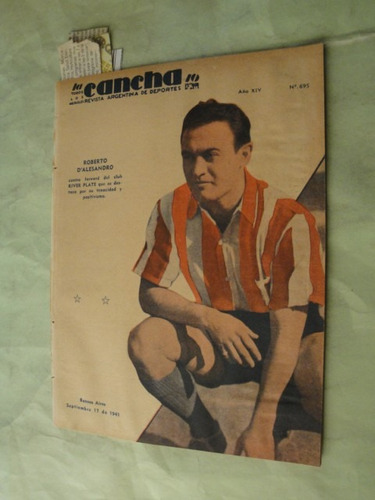 Revista La Cancha 695 River Argentinos Quilmes Boca Platense