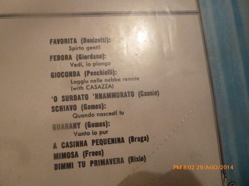 Vinilo Lp De Beniamino Gigli Recital (u864