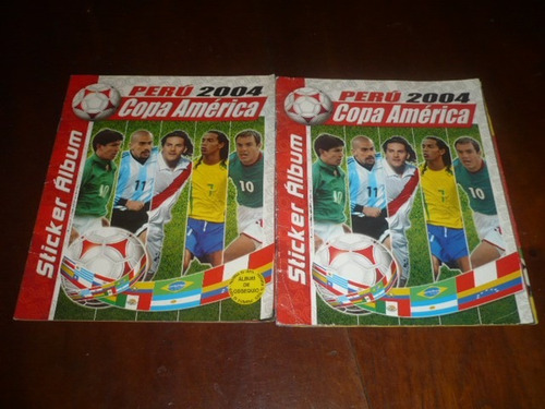 2 Álbumnes Copa América Perú 2004 Ozzyperu