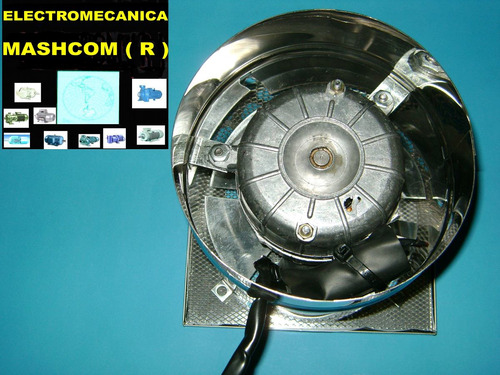 Extractor De Aire 6 Pulgadas Acero Inox.envio Gratis