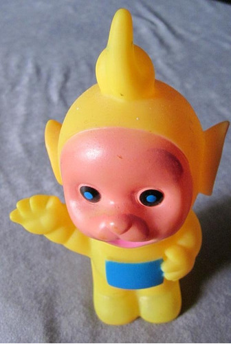 Juguete De Goma Teletubbie  Amarilla