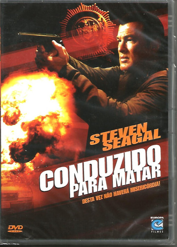 Dvd Conduzido Para Matar - Steven Seagal - Lacrado - Novo