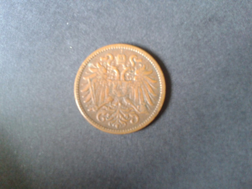 Moneda Austria 2 Groschen 1913 Cobre (a01) (Usado)