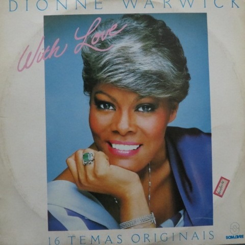 Lp Dionne Warwick  - With Love - 16 Temas Origin  Vinil Raro