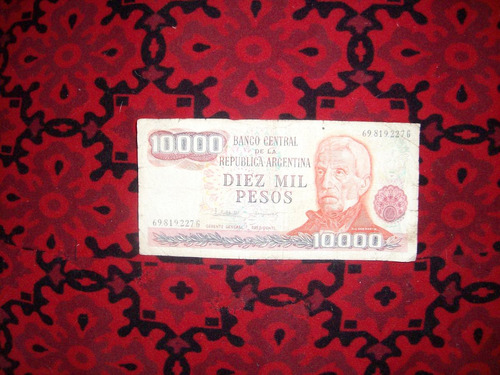 $ 10.000 Serie G- Bco. Central De La Repùblica Argentina.