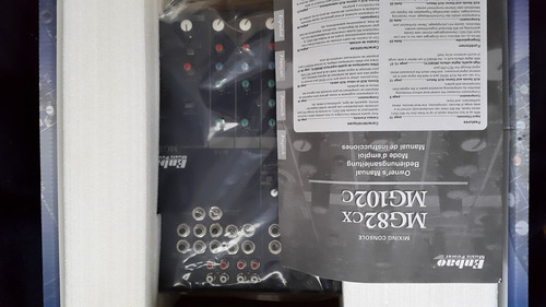 Mixer Consola Enbao Mg102c 10 Canales Igual Yamaha