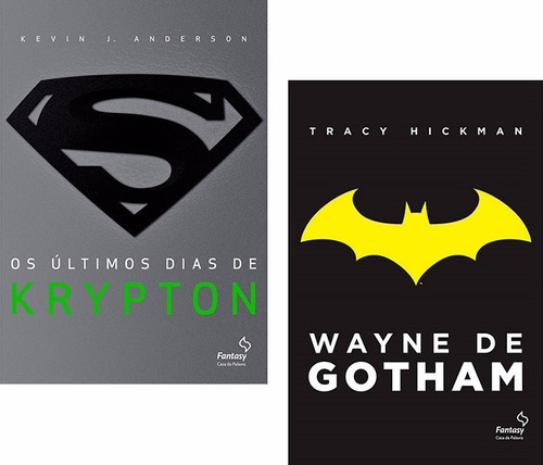 Kit Livros Os Últimos Dias De Krypton + Wayne De Gotham #