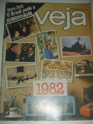Revista Veja 747 Xuxa Brunet Bethania Retrospectiva 1982
