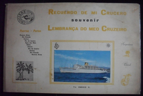 Recuerdo De Mi Crucero Argentina Brasil Crociere C Enrico C