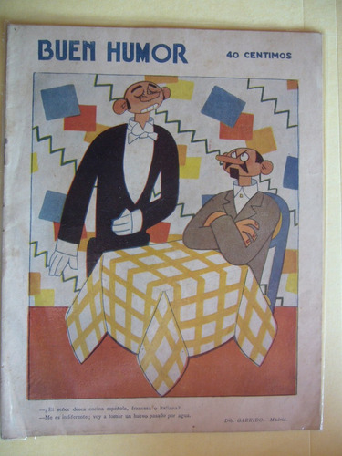 Revistas Buen Humor / Año 1925 / Humor Comic Historieta
