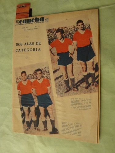 Revista La Cancha 731 Independiente River Atlanta