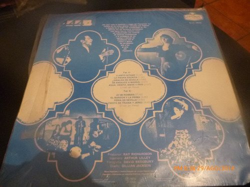 Vinilo Lp De Paco Peña Y Su Grupo Puro Flamenco (u515
