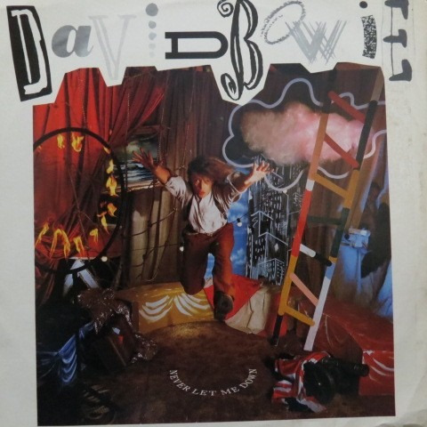 Lp David Bowie  - Never Let Me Down  -    Vinil Raro