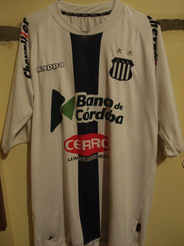 Camiseta Fútbol Talleres Córdoba Kappa 2008 2009 T. L O Xl