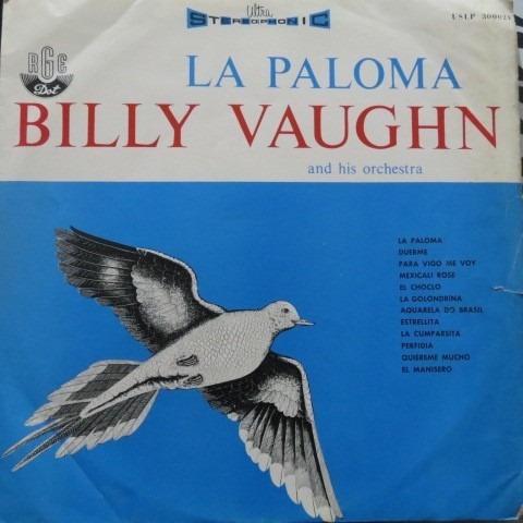 Lp  Billy Vaughn  -  La Paloma  - Vinil Raro