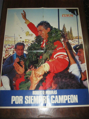 Poster De Roberto Mouras Por Siempre Campeon