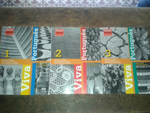 Coleção Completa Viva Português 1,2,3