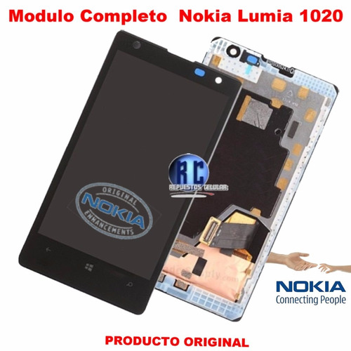 Modulo Pantalla Display Lcd Touch Tactil Nokia Lumia 1020 Or