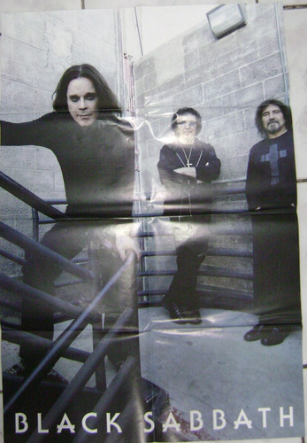 Poster Gigante    -  Black  Sabbath   