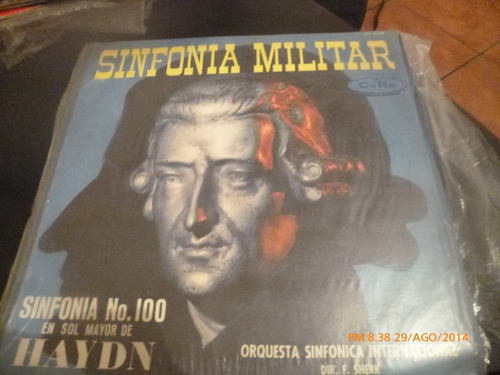 Vinilo Lp De Sinfonia Militar De Haydn Sinfonia N°100(u393