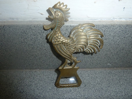 Destapador De Bronce Antiguo