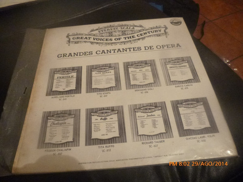 Vinilo Lp De Beniamino Gigli Recital (u864