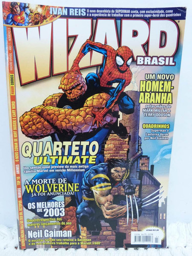 Revista Wizard Hq Marvel Comics Nº 3 Homem Aranha Panini