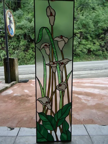 Vitral Diseño De Calas