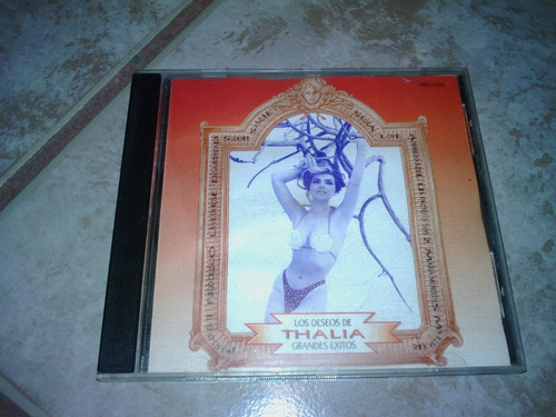 Cd Deseos De Thalia. Grandes Éxitos (Usado)
