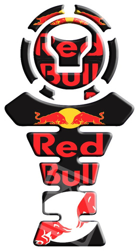 Adesivo Tanque Bocal Fan Twister Titan Bros 160 Red Bull 16