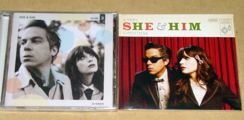 She & Him 2 Albumes En 2 Cd Nuevo Sellado