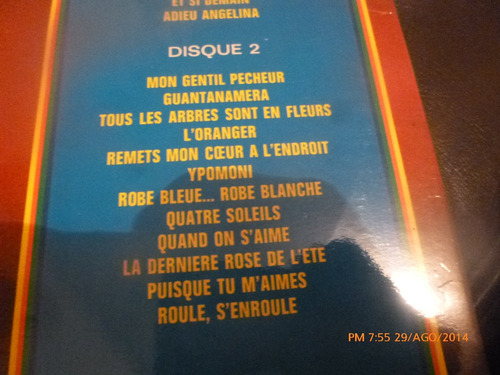 Vinilo Lp Doble De Nana Mouskouri - C'est Bon La Vie(u681