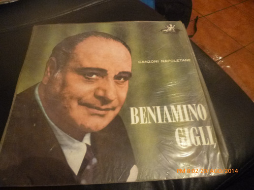 Vinilo Lp De Beniamino Gigli -- Na Sera E Maggio (u395