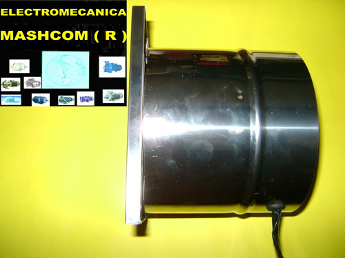 Extractor De Aire De 15 Cm Acero Inox.-envio Gratis