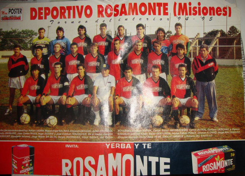 Rosamonte De Misiones Año 1994- 1995. Miniposter