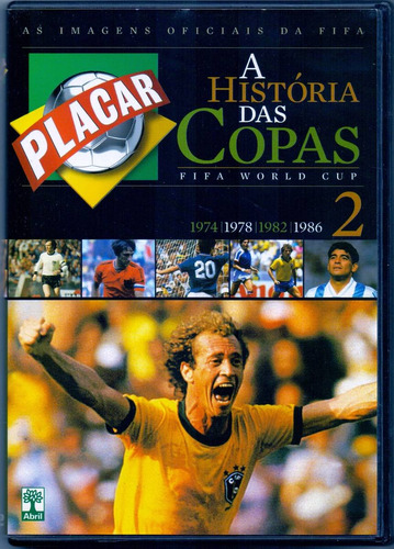 Dvd A História Das Copas 2 - 1974 / 1978 / 1982 / 1986 -