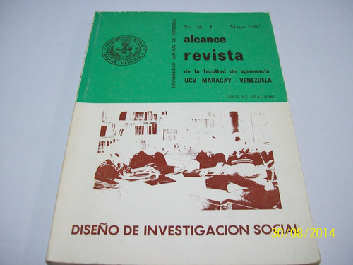 Libro:diseño De Investigacion Social-facultad De Agronomia
