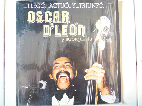 Oscar D´leon Lp Llego... Actuo... Y Triunfo....