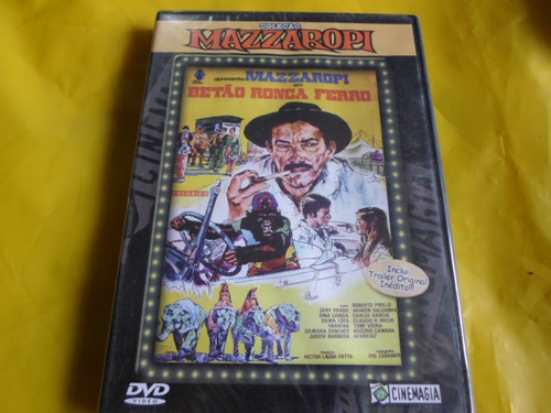 Dvd Mazzaropi / Betão Ronca Ferro / Colorido