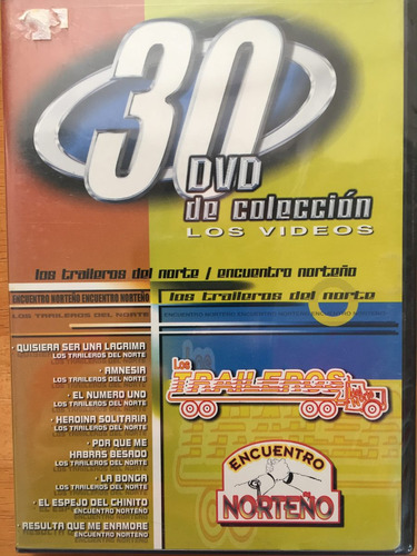 Dvd Los Traileros Del Norte Y Encuentro Norteño