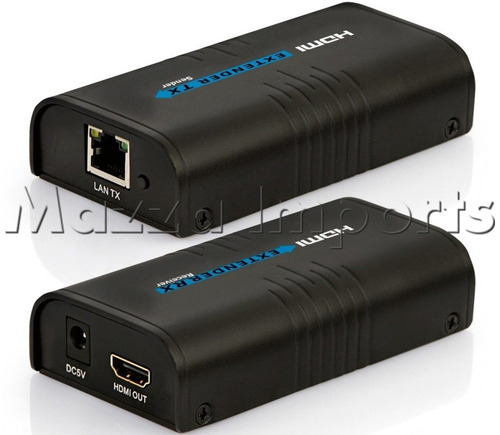 Kit Extensor Hdmi 120m 1 Tx + 20 Rx 1 Unico Cabo Cat6 V.4.0
