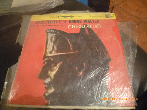 Vinilo Lp De Bruno Walter - -beethoven La Heroica (u883