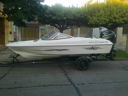 Lancha Open Con Mercury 50 Hp 4 Tiempos Todo Okm