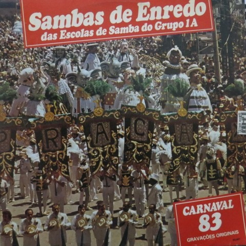 Lp  Sambas De Enredo Grupo 1a - Carnaval 1983 - Vinil Raro